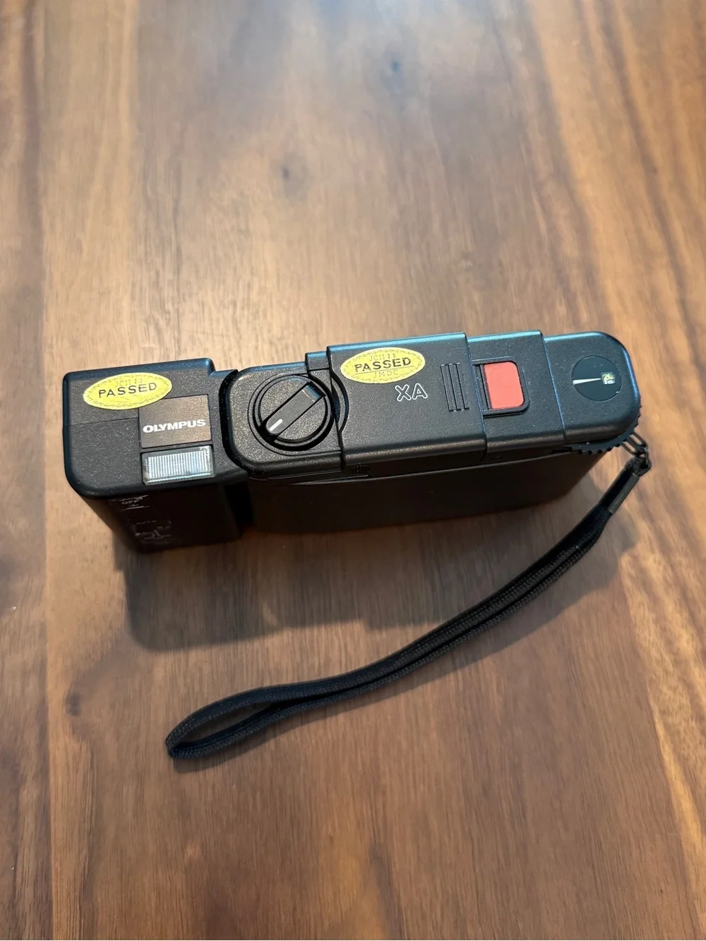Olympus XA film camera with A11 Flash